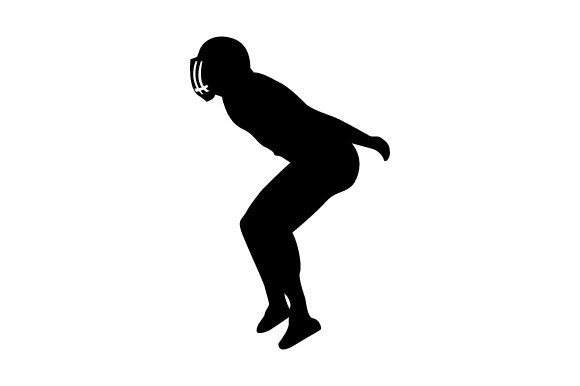 American Football Silhouette Adds Sports Energy to Local Business Branding