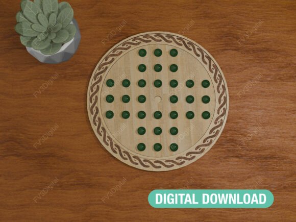 Elegant Laser Cut Board Game Design for Local Branding