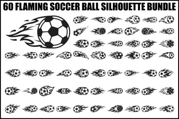 Flaming Soccer Ball Silhouette Bundle Review