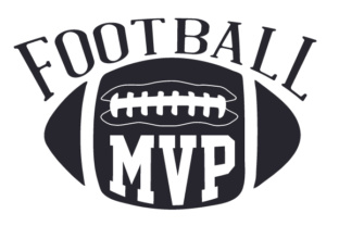 Football MVP: A Dynamic Design Asset for Sports-Themed Crafts and Creative Projects
