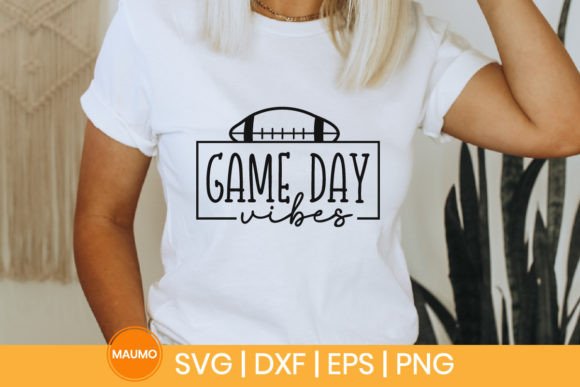 Game Day Vibes Football SVG: A Visual Boost for Blog Graphics & Print Templates