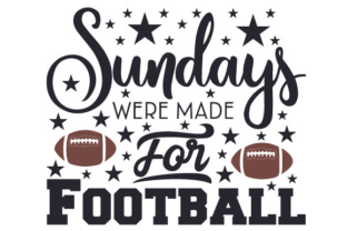 Sundays Were Made for Football: A Crafter’s Must-Have Sports Design